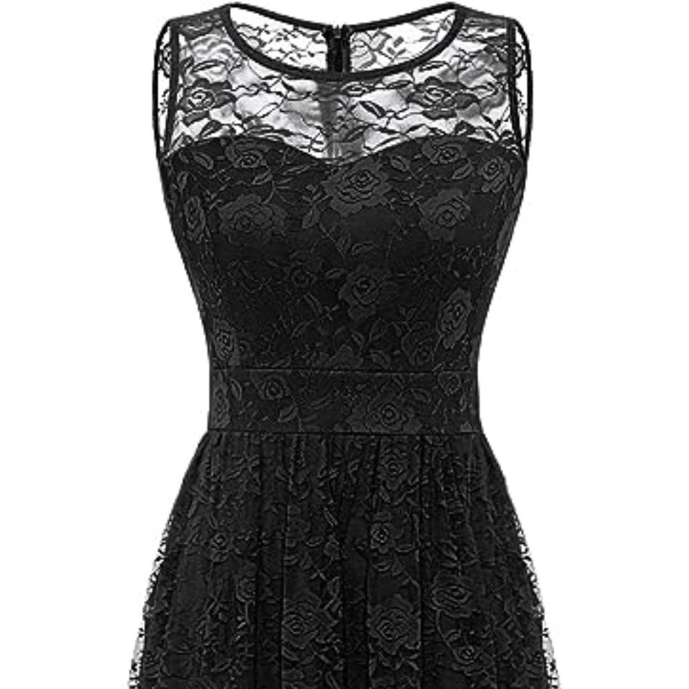 Wedtrend Floral Lace Long Bridesmaid Dress